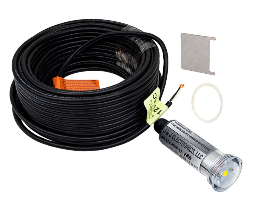 PureWhite VU LED Nicheless Pool Light - 12 Volt 20 Watts - 1.5 Inch - 50 Foot Cord
