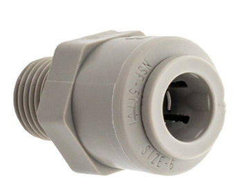 CAT Speedfit Connector - 1/4 Inch NPTM x 3/8 Inch O.D.