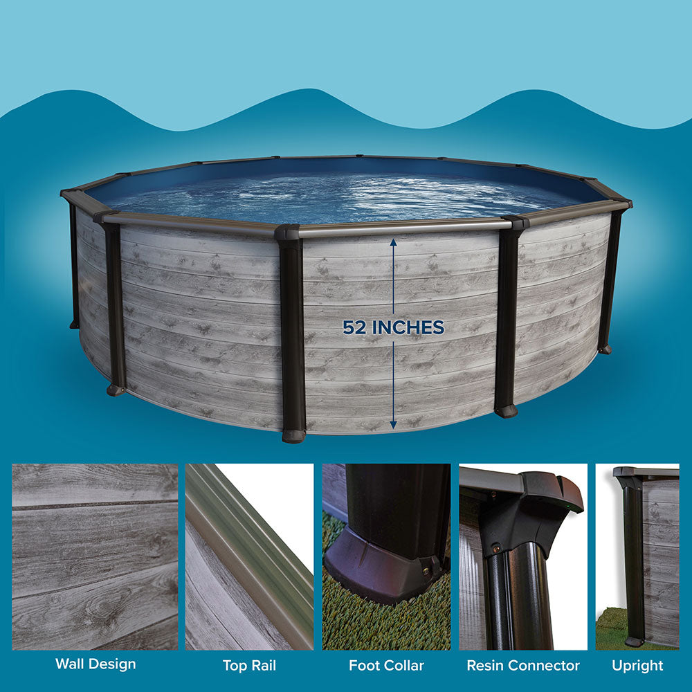 Costa Round Aboveground Pool Package