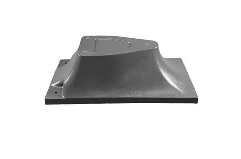 Global 3-Bolt Diving Board Base Without Jig for 8-Foot Board - Gray