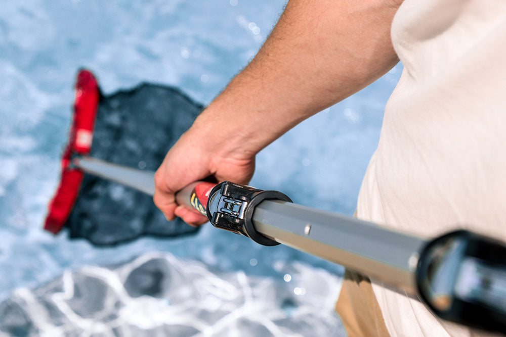 8 to 23 Foot SnapLite Series 6323 Telescopic Pole - Snap Button Lock (3-Piece)