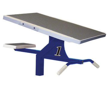 Velocity Long Reach Single-Post Rear Mount Starting Platform - TrueTread - No Anchor