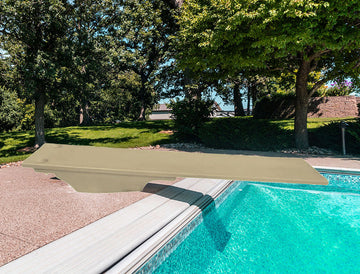 GX6 6 Foot Diving Board and 3-Bolt Base and Jig Combination Set - Sand