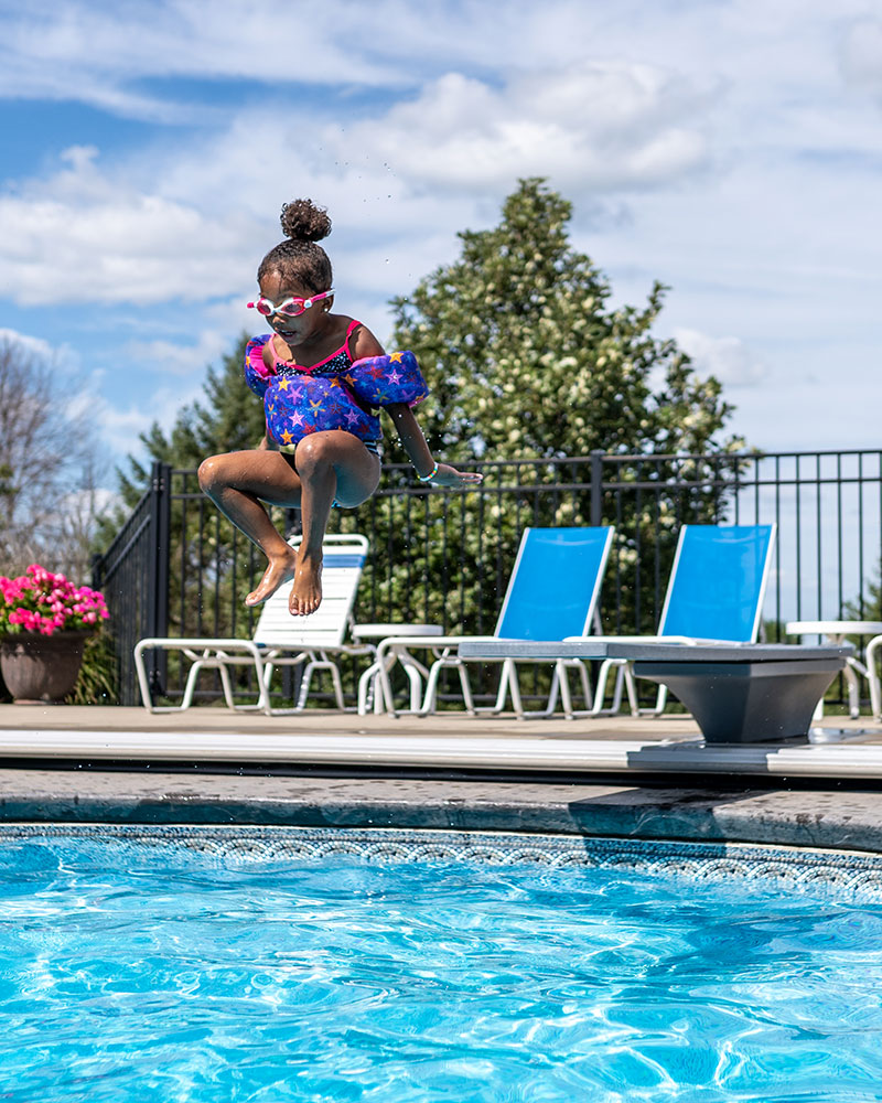 GX8 8 Foot Diving Board and 3-Bolt Base and Jig Combination Set - Gray