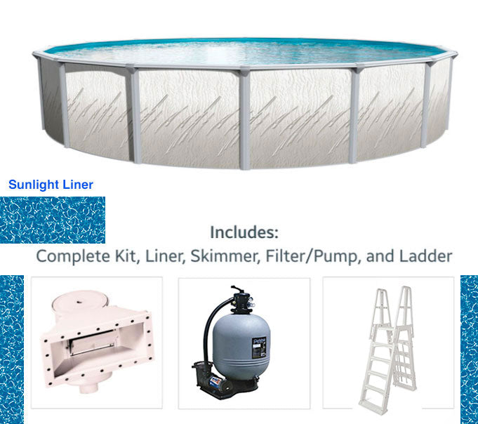 Pretium Round Aboveground Pool Package