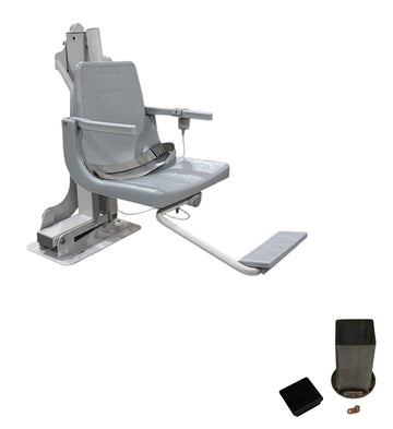 Superior SXR Extended Reach Pool Lift With Anchor - 350 Pound Capacity