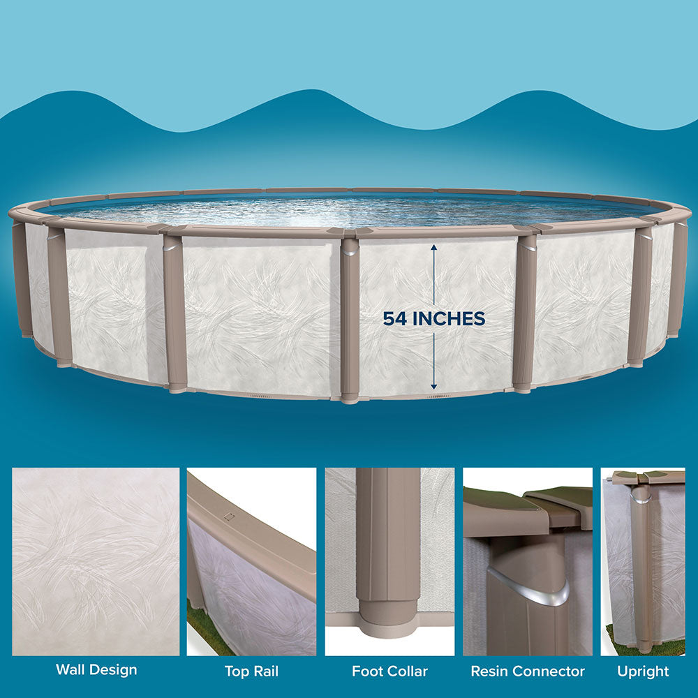 Azor Round Aboveground Pool Package