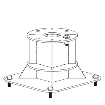 Mighty 600 Pool Lift Pedestal - 18 Inches High