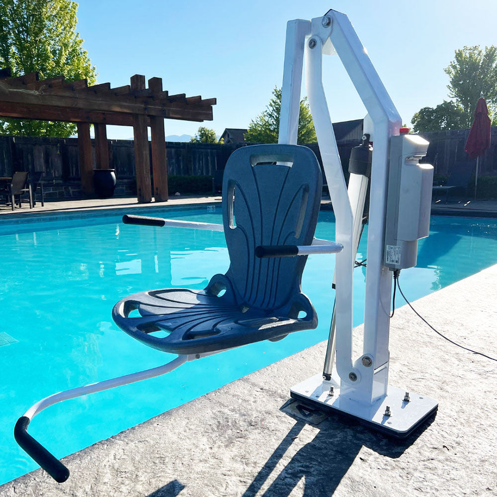 Aqua Buddy 2.0 Pool Lift With Anchor - 350 Pound Capacity