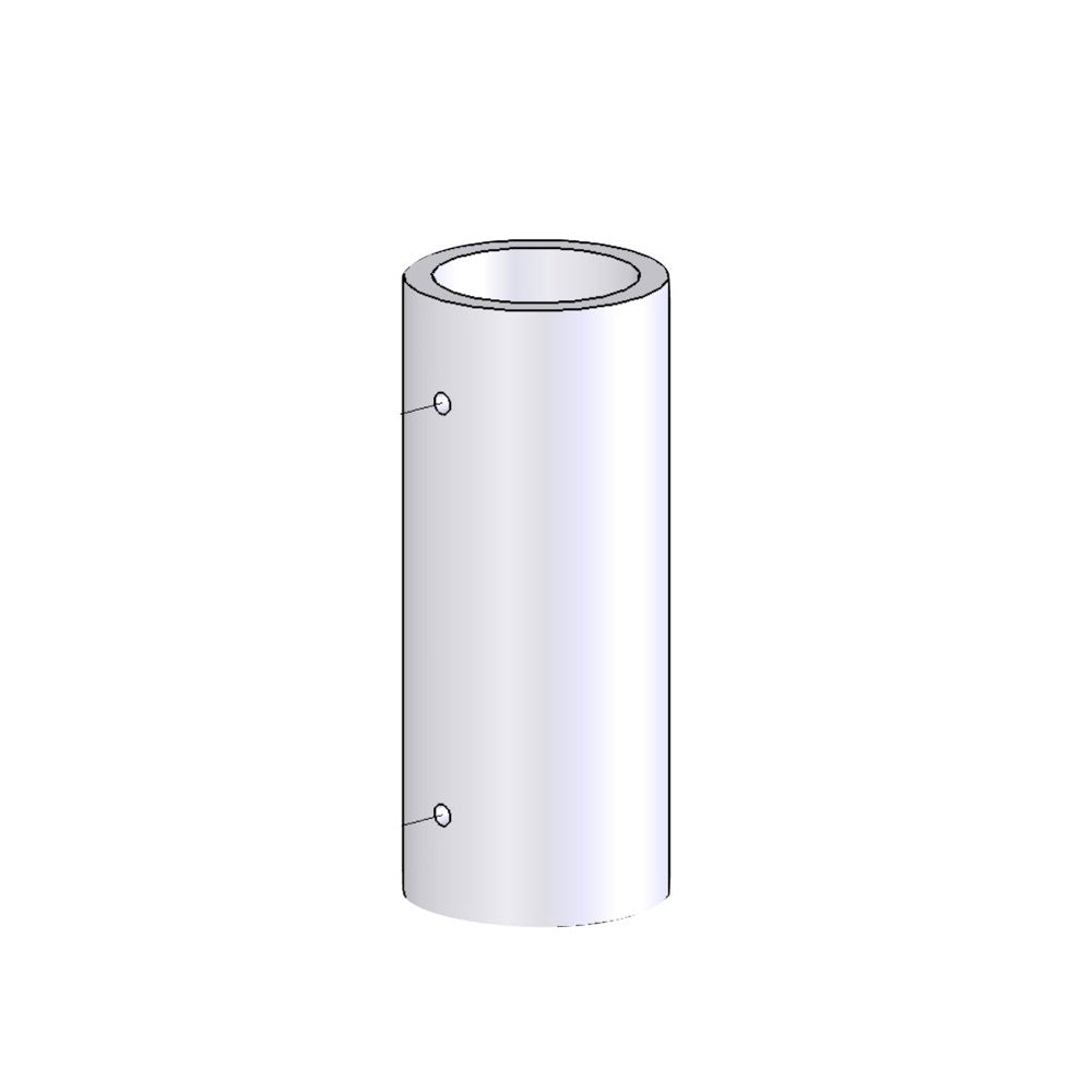 Anchor Adapter Sleeve - 2-1/2 Inches OD x 1.95 Inches ID - Bronze