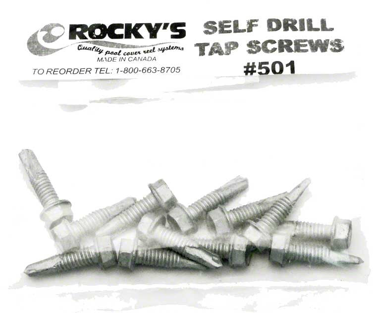 Rocky's Solar Reel Self Tap Drill Screws - Pack of 12