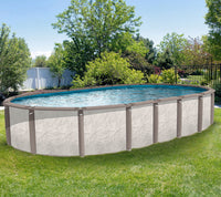 Azor Oval Aboveground Pool Package