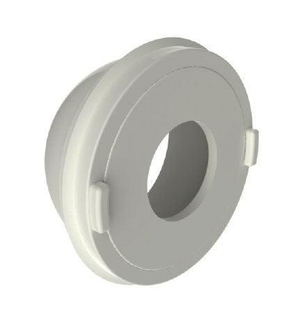 Eyeball and Nut Replacement - 3/4 Inch Orifice - White