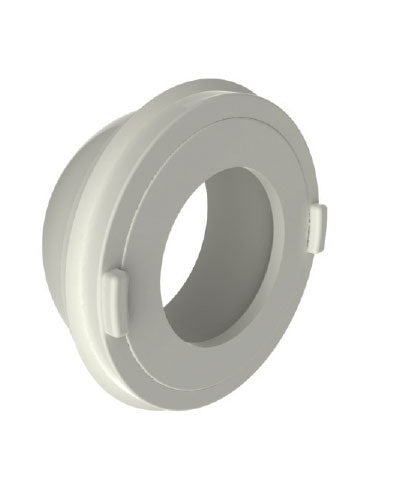 Eyeball and Nut Replacement - 1 Inch Orifice - White