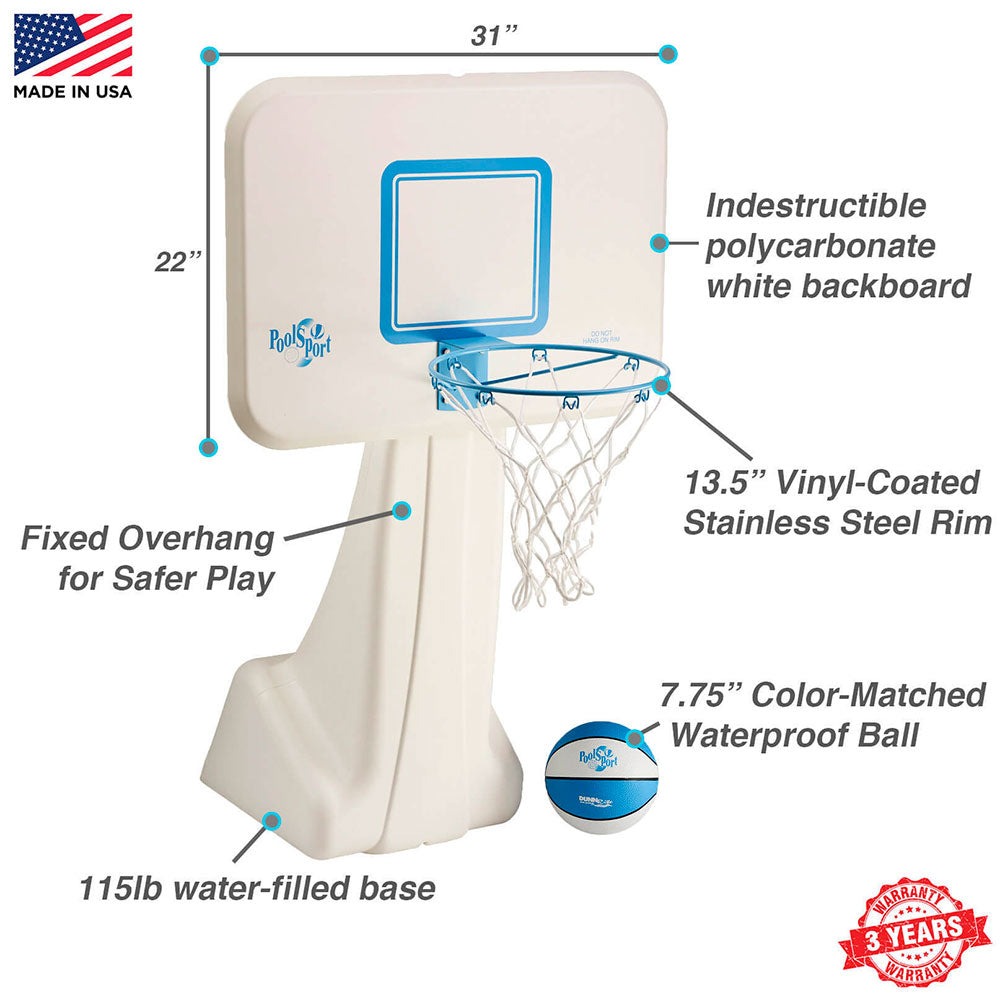Pool Sport Stainless Steel Pool Basketball Game