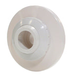 Directional Eyeball Fitting - 1 Inch Knock-In With Flange - 3/4 Inch Orifice - White