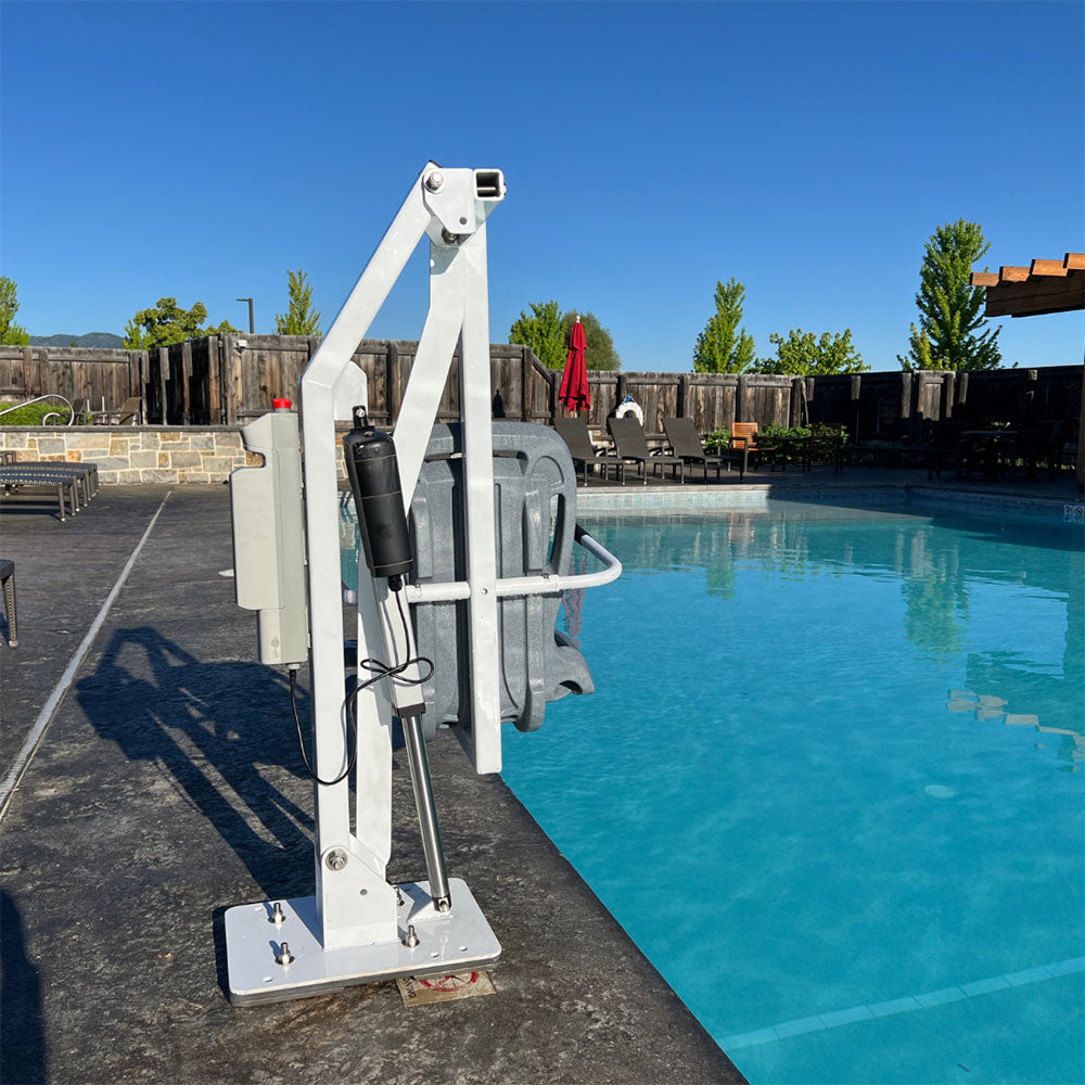 Aqua Buddy 2.0 Pool Lift With Anchor - 350 Pound Capacity