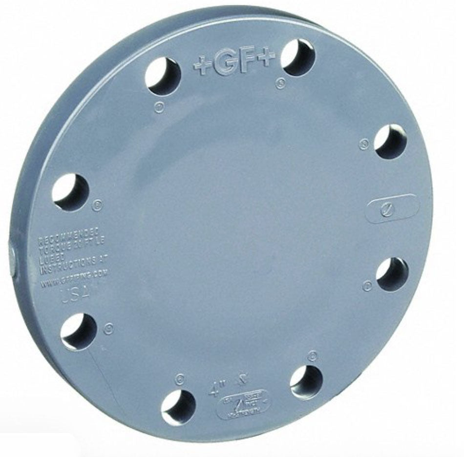 Schedule 80 Blind Flange - 4 Inch