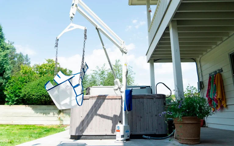 Nebula Aboveground Pool or Spa Lift Without Anchor - 400 Pound Capacity