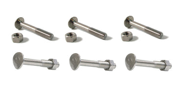 Ladder Tread Nut and Bolt Package - 3/8 x 2-1/2 Inches