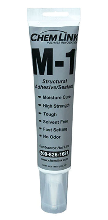 M-1 Universal Adhesive and Sealant - 5 Oz. Squeeze Tube - White