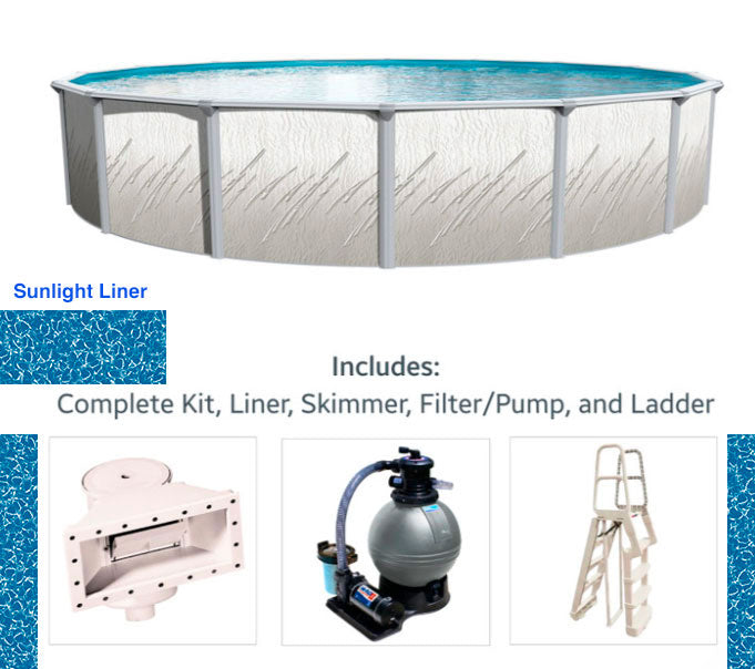 Pretium Round Aboveground Pool Package
