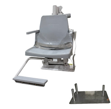 Commercial C-375 Pool Lift With Tri-Point Anchor - 375 Pound Capacity