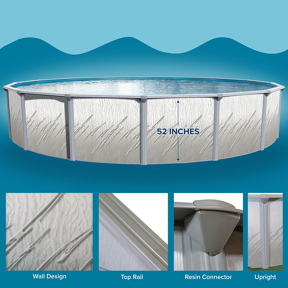 Pretium Round Aboveground Pool Package