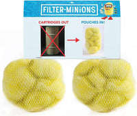 Fibalon Filter Minions for 4 x 4 Cartridge Filters - 2 Mini Pouches