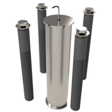 Neptune and Nebula Aboveground Pool Paver Deck Anchor Kit