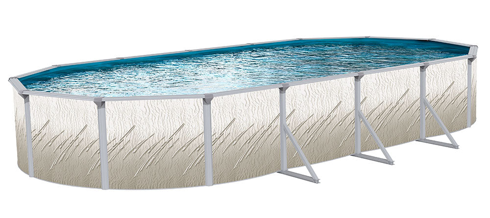 Pretium Oval Aboveground Pool Package