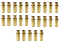 Pop-up Brass Safety Cover Anchors - Spring Loaded - Pack of 25