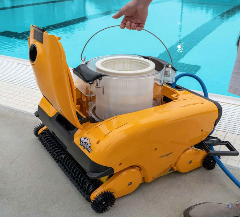 Wave 140 Commercial Pool Cleaner - 140 Foot Cable and Caddy