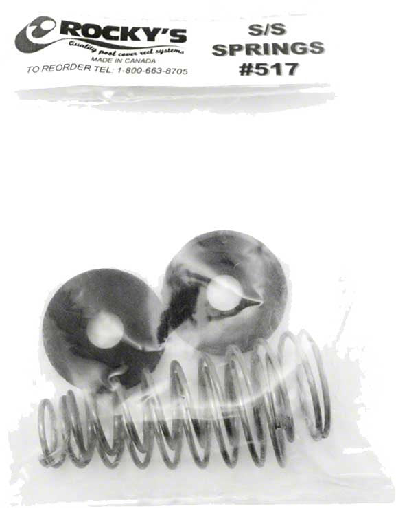 Rocky's Portable Solar Reel Springs and Retainers - 3 Inch