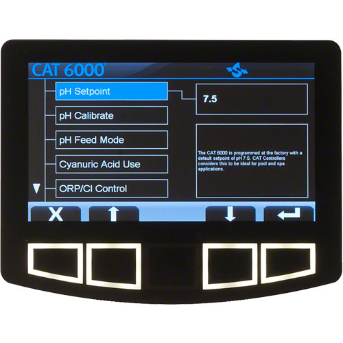 Hayward CAT 6000 pH/ORP/FCI TDS/NaCl Flow/Level Professional Salt