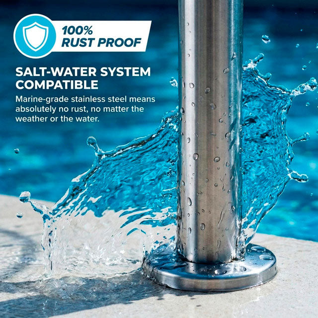 Regulation Clear Hoop Deck Mounted Basketball Game