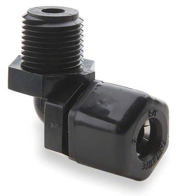 Male Elbow 3/8 O.D. x 3/8 Inch NPT - Fast and Tite