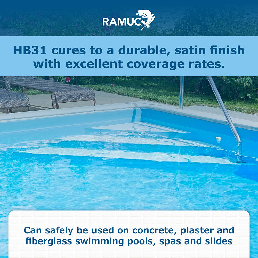 HB31 Epoxy Pool Paint - 1 Gallon - Industry Colors