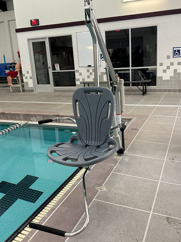 Motion Trek BP400 Deluxe Pool Lift With Anchor - 400 Pound Capacity