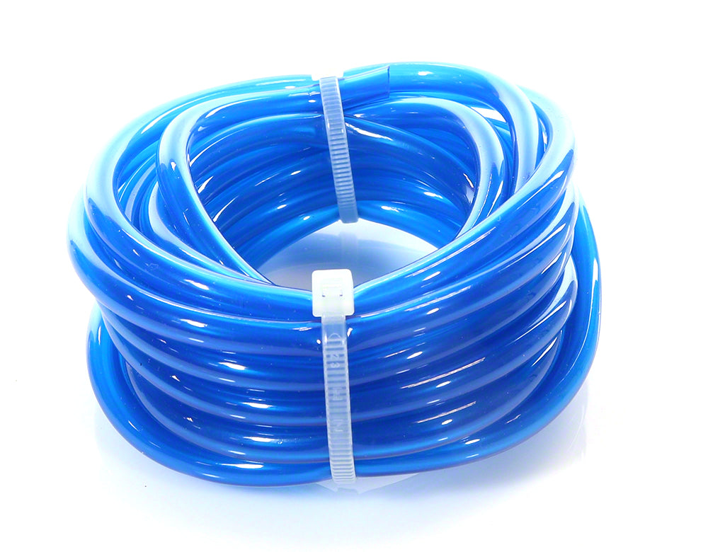 Liquid Chlorine/Acid PVC Suction Tube - Blue - 13 Feet