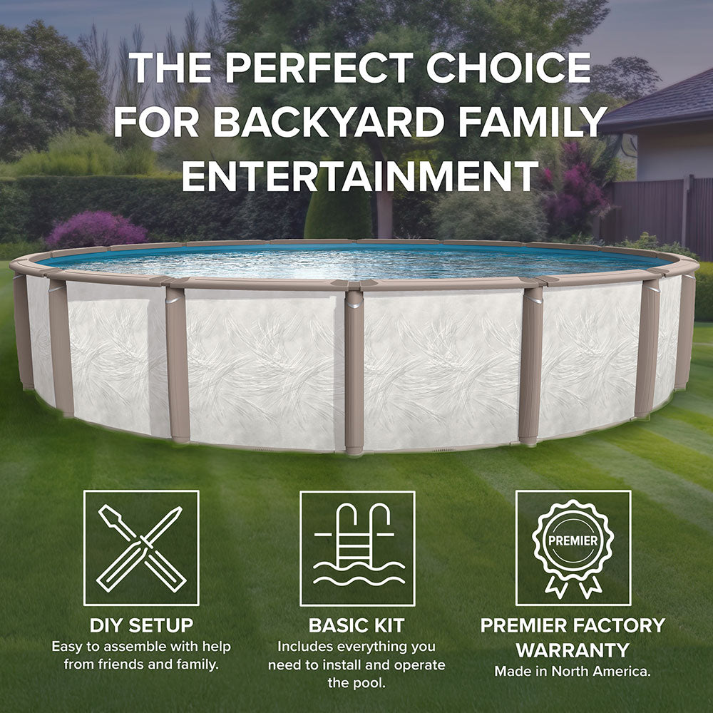 Azor Round Aboveground Pool Package