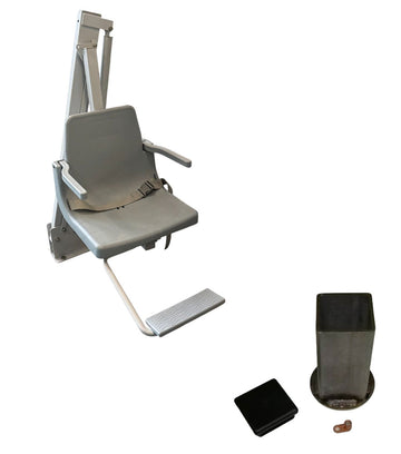 Proformance P-375 Pool Lift With Concrete Anchor Sleeve - 375 Pound Capacity