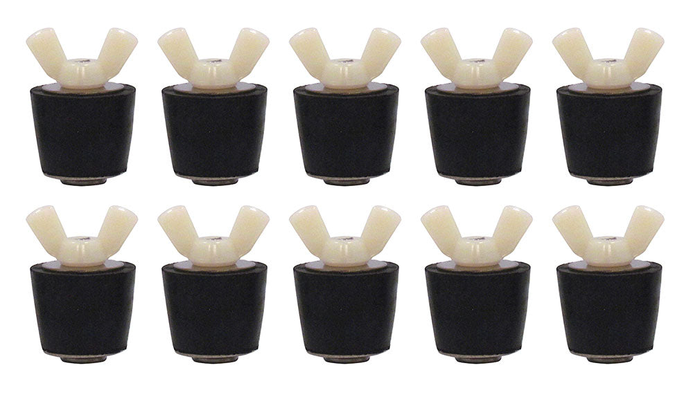 Winter Pool Plugs for 1 Inch Fitting - #6 - Pack of 10