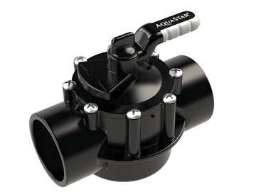 FlowStar 2-Way Diverter Valve With Rubber Handle - 2 Inch x 2.5 Inch