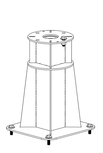 Mighty 600 Pool Lift Pedestal - 8 Inches High