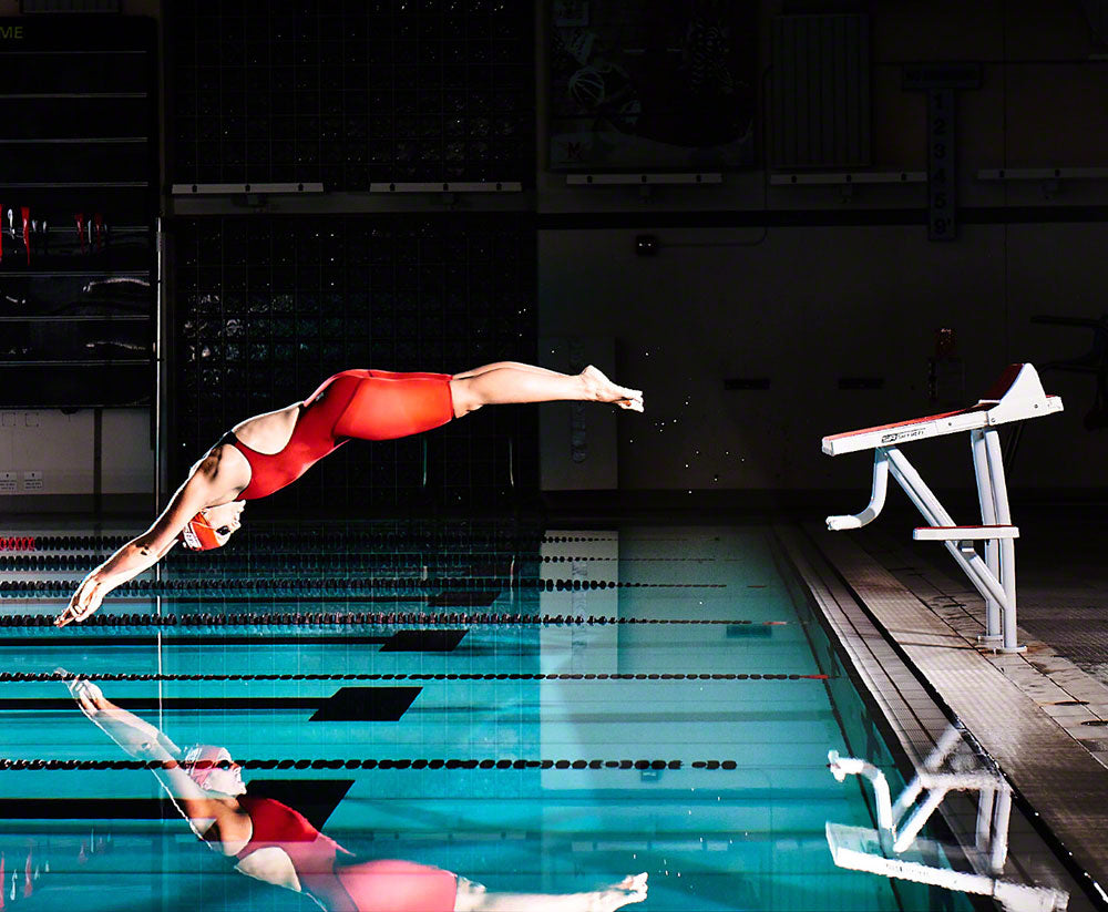 Velocity Long Reach Dual-Post Side Mount Starting Platform With Track Start - TrueTread - No Anchor