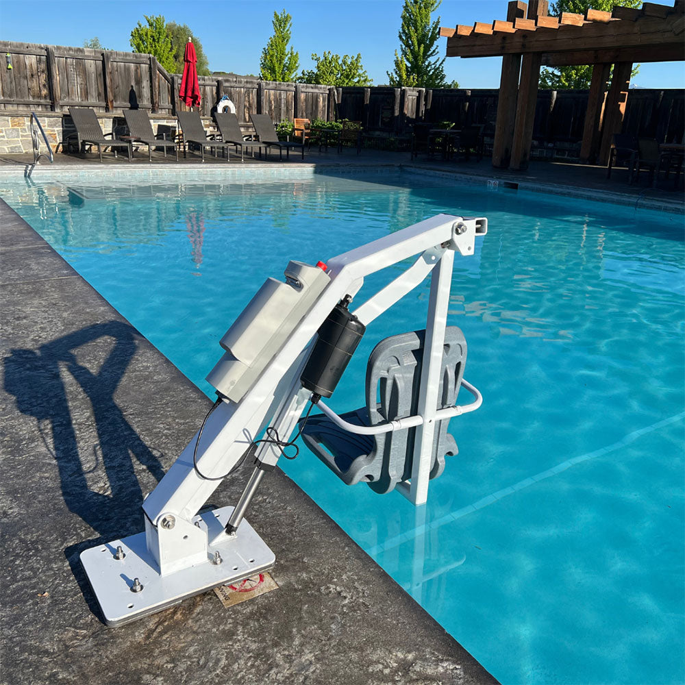 Aqua Buddy 2.0 Pool Lift With Anchor - 350 Pound Capacity