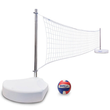 Water Volley Portable Stainless Steel Pool Volleyball Game