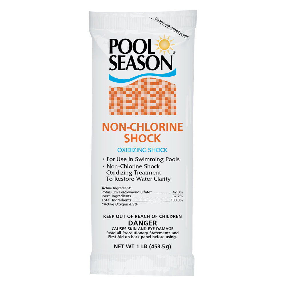 Pool Season Non-Chlorine Shock Oxidizer - 1 Lb. Pouch
