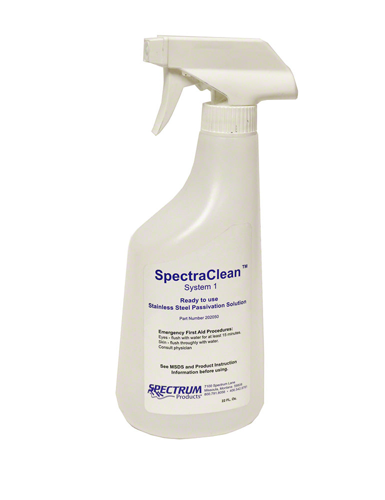 Spectra-Clean System 1 Stainless Steel Cleaner - 22 Oz.